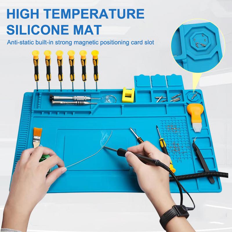 Electronics Repair Training - Tappetino da Tavolo in Silicone Antistatico