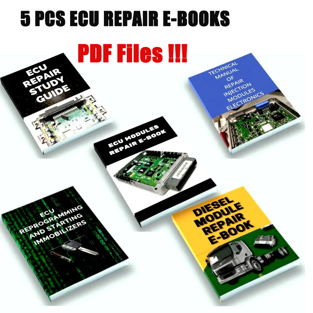 Electronics Repair Guide - 5 PZ Manuali di Riparazione ECU