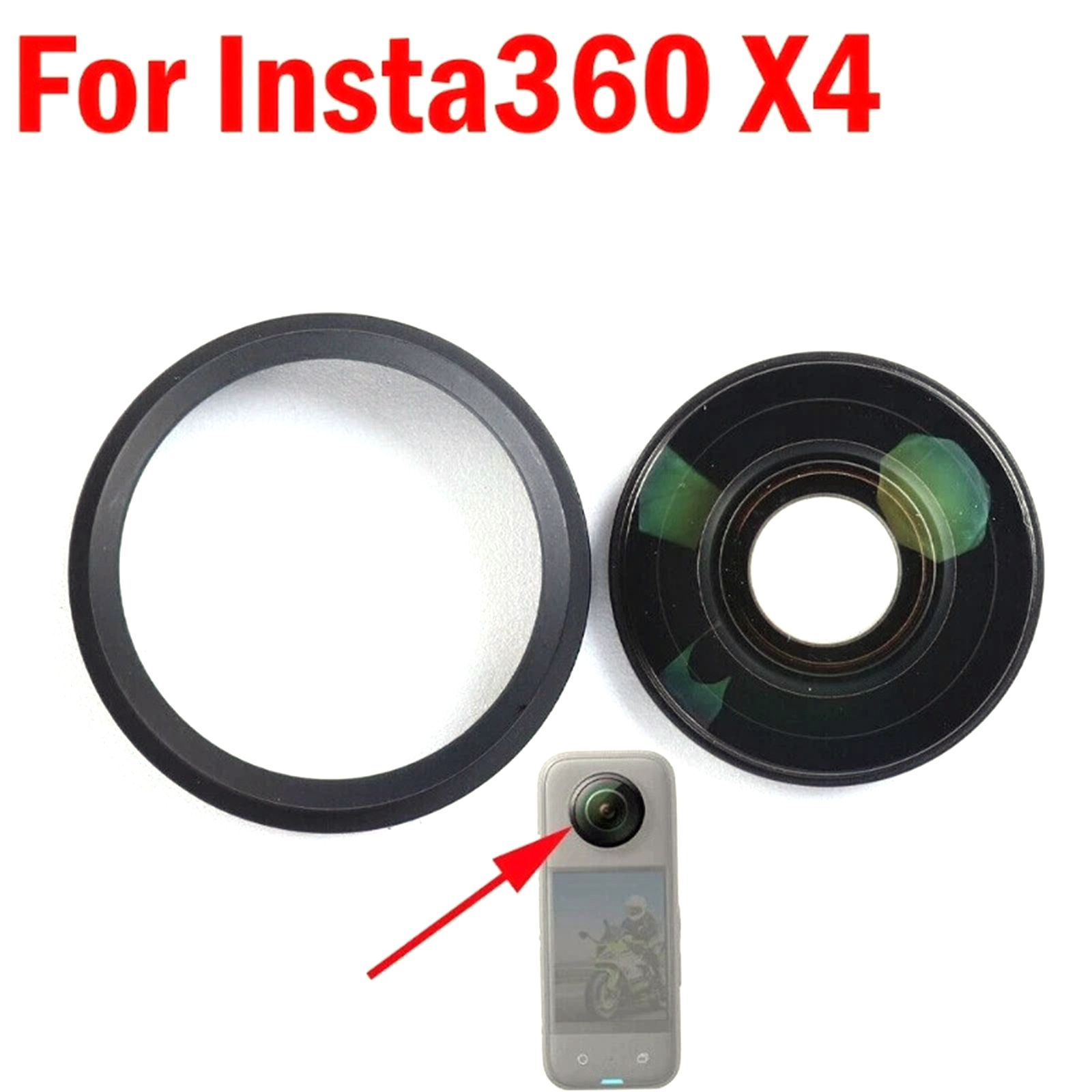 Vetro per Obiettivo per Insta3 - Insta360 Camera X4 recensione e prezzo