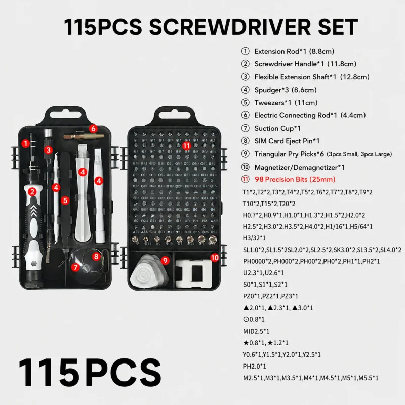 Set di cacciaviti magnetici po - Electronics Repair Training recensione e prezzo