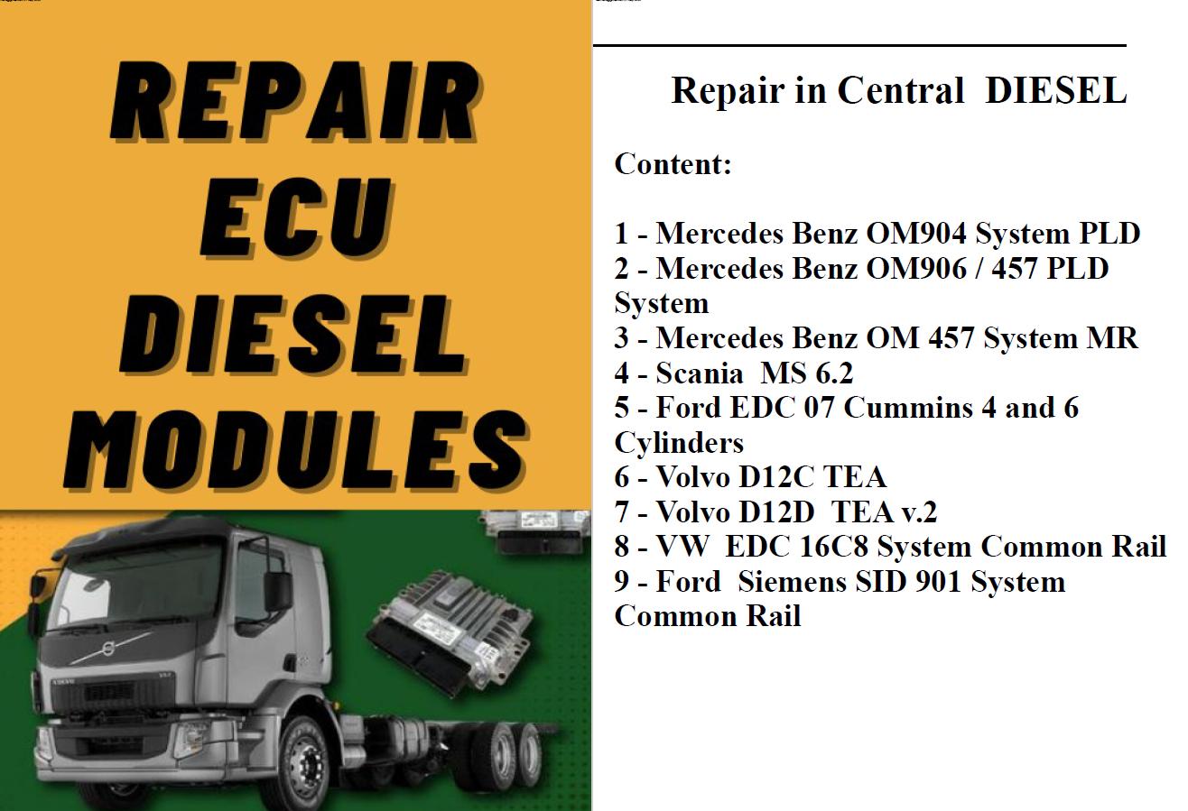 Manuali di riparazione ECU da  - Electronics Repair Guide recensione e prezzo